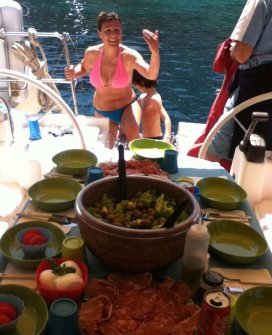 pranzo in baia vacanze in barca oceanoamare